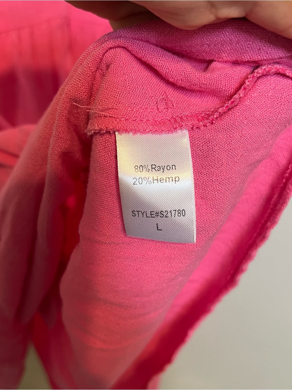 Mustard seed boutique brand Bright Pink V-Neck Tiered Mini Dress NWT size large - Picture 5 of 10